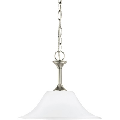 Generation Lighting Holman 1 light Brushed Nickel Pendant 65806-962