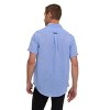 Canada Weather Gear Men’s Linen Look Short Sleeve Button-Up Shirt – Lightweight Collared Casual Shirt for Summer - 2 of 4