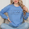 Simply Sage Market Women's Graphic Sweatshirt Raising Wild Things - 2 of 3