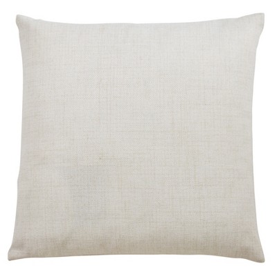 White Square Christmas Tree Pillow with LED Lights