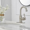 BWE Single Hole Single-Handle High Arc Bathroom Faucet With Swivel Spout - image 3 of 4