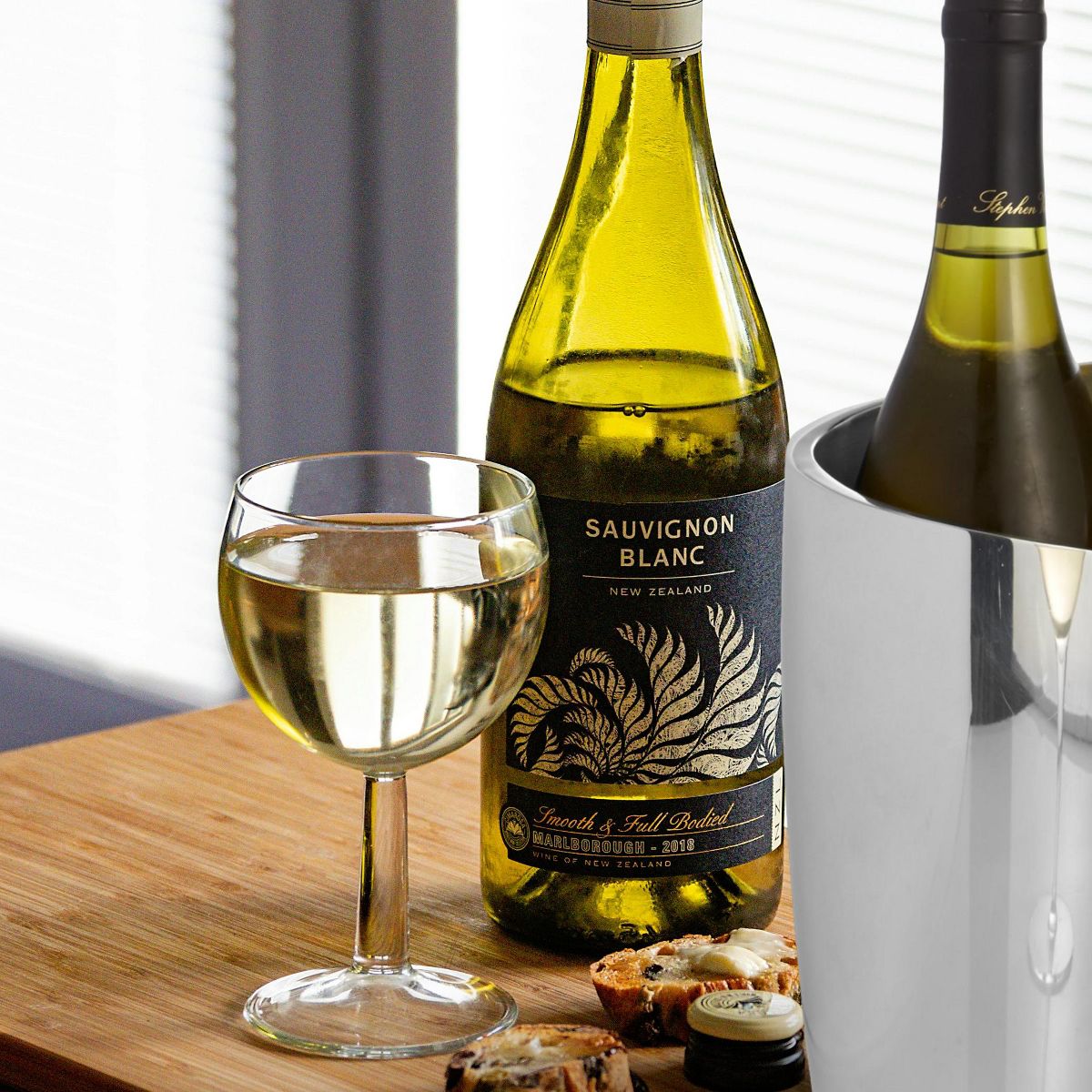 Nambé Spiral Wines Chiller – (4.5" x 8.5") Contemporary Alloy Cooler with Artistic Sculptural Design – Functional Barware - thumbnail 7