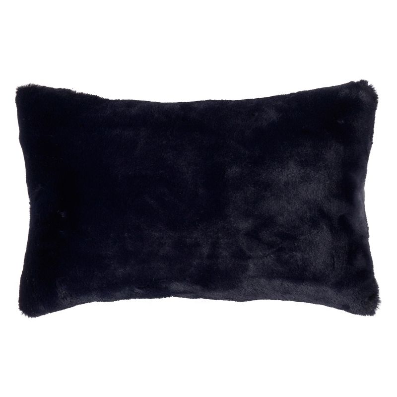 Saro Lifestyle Ultra Soft Faux Fur  Decorative Pillow Cover, 1 of 3