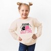 The Juniper Shop Team Halftime Distressed Toddler Graphic Sweatshirt - 2 of 3