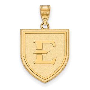 Black Bow Jewelry 10k Yellow Gold East Tennessee State Buccaneers NCAA Large Pendant - 1 of 4