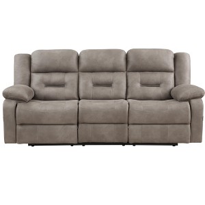 Abilene - Manual Sofa - Tan - 1 of 4
