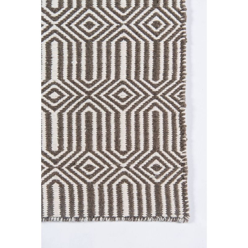 Newton Holden Hand Woven Recycled Plastic Indoor/Outdoor Rug Brown - Erin Gates by Momeni, 4 of 10