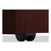 HON Mod Mobile Pedestal, Left or Right, 3-Drawers: Box/Box/File, Legal/Letter, Traditional Mahogany, 15" x 20" x 28" - 4 of 4