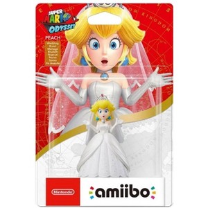 Princess Peach Amiibo – Wedding Outfit | Super Mario Odyssey Figure | Nintendo Switch - 1 of 3