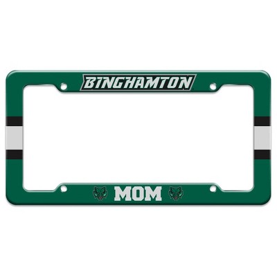 Binghamton University Mom License Plate Tag Frame
