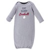 Hudson Baby Infant Boys Cotton Gowns, Baseball, Preemie/Newborn - 3 of 4