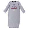 Hudson Baby Infant Boy Cotton Gowns, Baseball, Preemie/Newborn - image 3 of 4