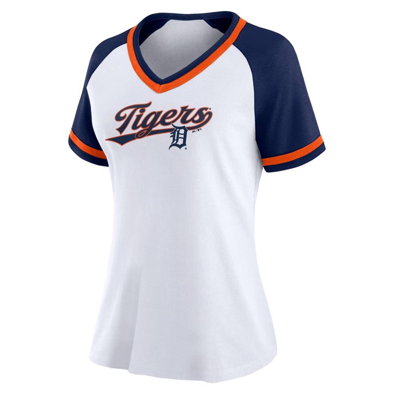 MLB Detroit Tigers Women&#39;s Jersey T-Shirt, 2 of 4