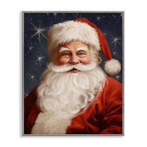 Stupell Industries Smiling Santa Claus Portrait, 16'' x 20'' - 1 of 4