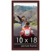 PosterPalooza | Classic Modern Brown Picture Frame - UV Acrylic, Foam Board Backing, Hanging Hardware - 3 of 4