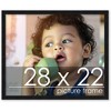 PosterPalooza | Classic Modern Black Picture Frame - UV Acrylic, Backing Board, Hanging Hardware Included - 2 of 4
