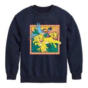 Boys' - Disney - The Lion King Graphic Long Sleeve Fleece Sweatshirt - 1 of 4