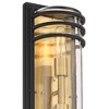 John Timberland Habitat Modern Outdoor Wall Light Fixture Black Brass Metal 21" Clear Glass for Post Exterior Barn Deck House Porch Yard Posts Patio - image 3 of 4