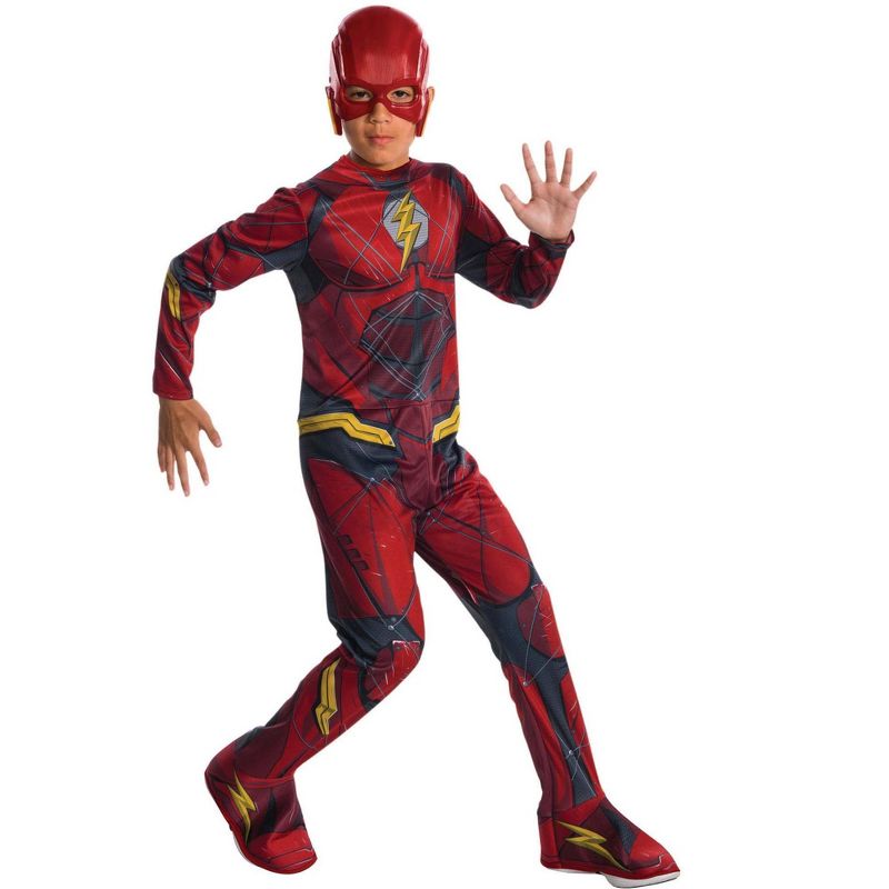 Rubie's Kids' Justice League The Flash Halloween Costume, 1 of 3