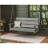 POLYWOOD Lakeside Outdoor Patio Garden Swing Bench - 2 of 3