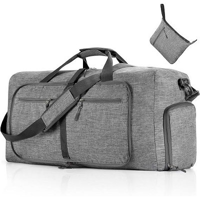 MaseiKar Travel Duffle Bag for Men/Womenn, Travel Duffel Bag with Shoes Compartment Overnight Bag ,Lightweight, Waterproof