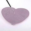 Unique Bargains Heart-shaped Makeup Sponge Brush Cleaner 1 Pc - 3 of 4