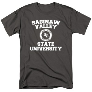 Men's Saginaw Valley State University Official Circle Logo T-Shirt - 1 of 4