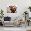 Stupell Industries Grazing Longhorn Cattle Farmland Animal Portrait Canvas Wall Art - 2 of 4