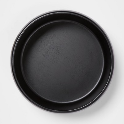 189oz Acacia Modern Serving Bowl Black - Threshold&#8482;