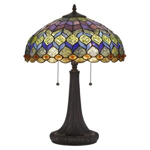Cal Lighting Tiffany Table Lamp - 1 of 2