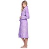 Casual Nights Women's Fleece Long Sleeve Plush Robe - 3 of 4