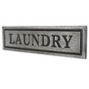 Cheung's Arabella Wall Sign - Galvanized - Laundry - 3 of 4