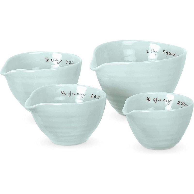 Portmeirion Sophie Conran Measuring Cups, Set of 4 - 1, ½, ⅓, ¼ cup, 2 of 5