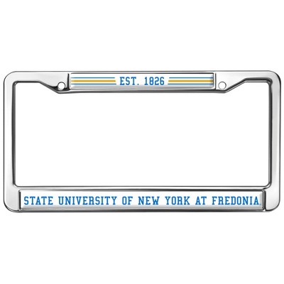 Fredonia State University Full Size Standard License Plate Metal Frame