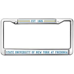 Fredonia State University Full Size Standard License Plate Metal Frame - 1 of 4
