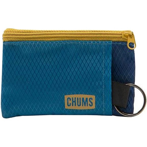 Chums Surfshorts Compact Rip-stop Nylon Wallet - Blue/dark Blue/tan ...