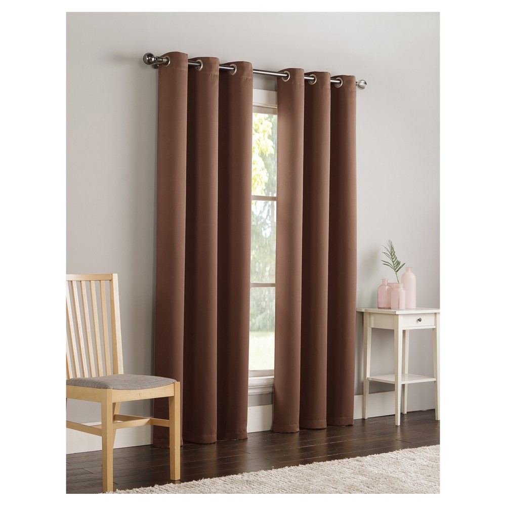 UPC 735732000065 product image for Ryan Blackout Curtain Panel Red (40