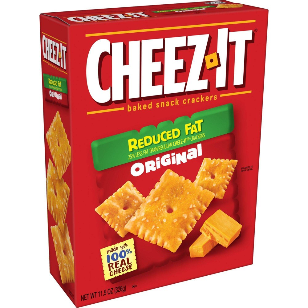 UPC 024100440771 product image for Cheez-It Reduced Fat Baked Snack Crackers - 11.5oz | upcitemdb.com