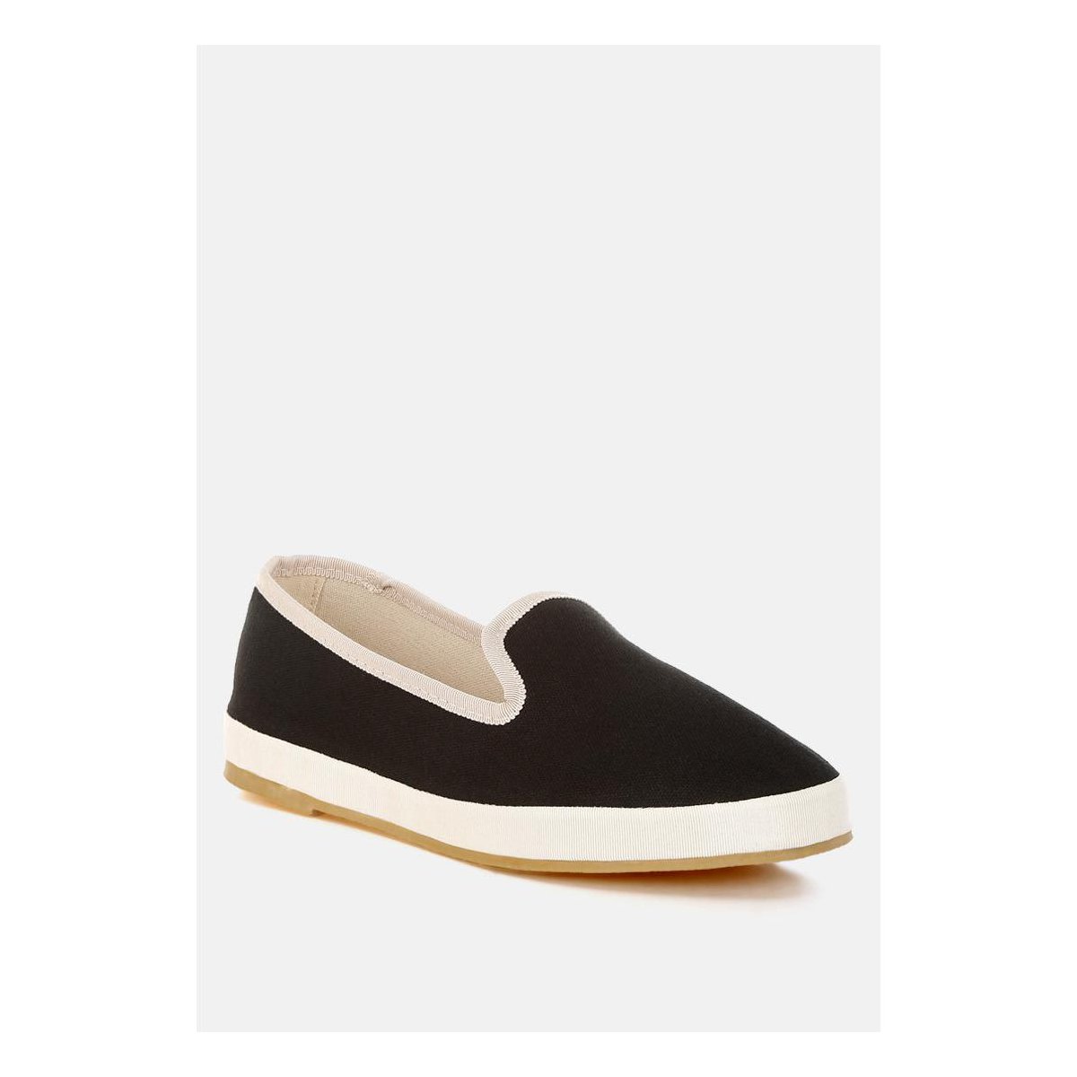 Женские туфли London Rag Womens Moshka Round Toe Canvas Slip-On Loafers 6 — фото 3