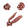 Unique Bargains Stylish Dots Ribbon Hair Elastics 1 Pc - 3 of 4