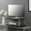 Breighton Home Designs2Go Double Tier Swivel Riser for TV Stand for TVs up to 26" Black : 360-Degree, Small Profile, No Tools Required - image 2 of 4