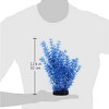 Unique Bargains Landscape Decorative Plastic Plant Blue White - 4 of 4