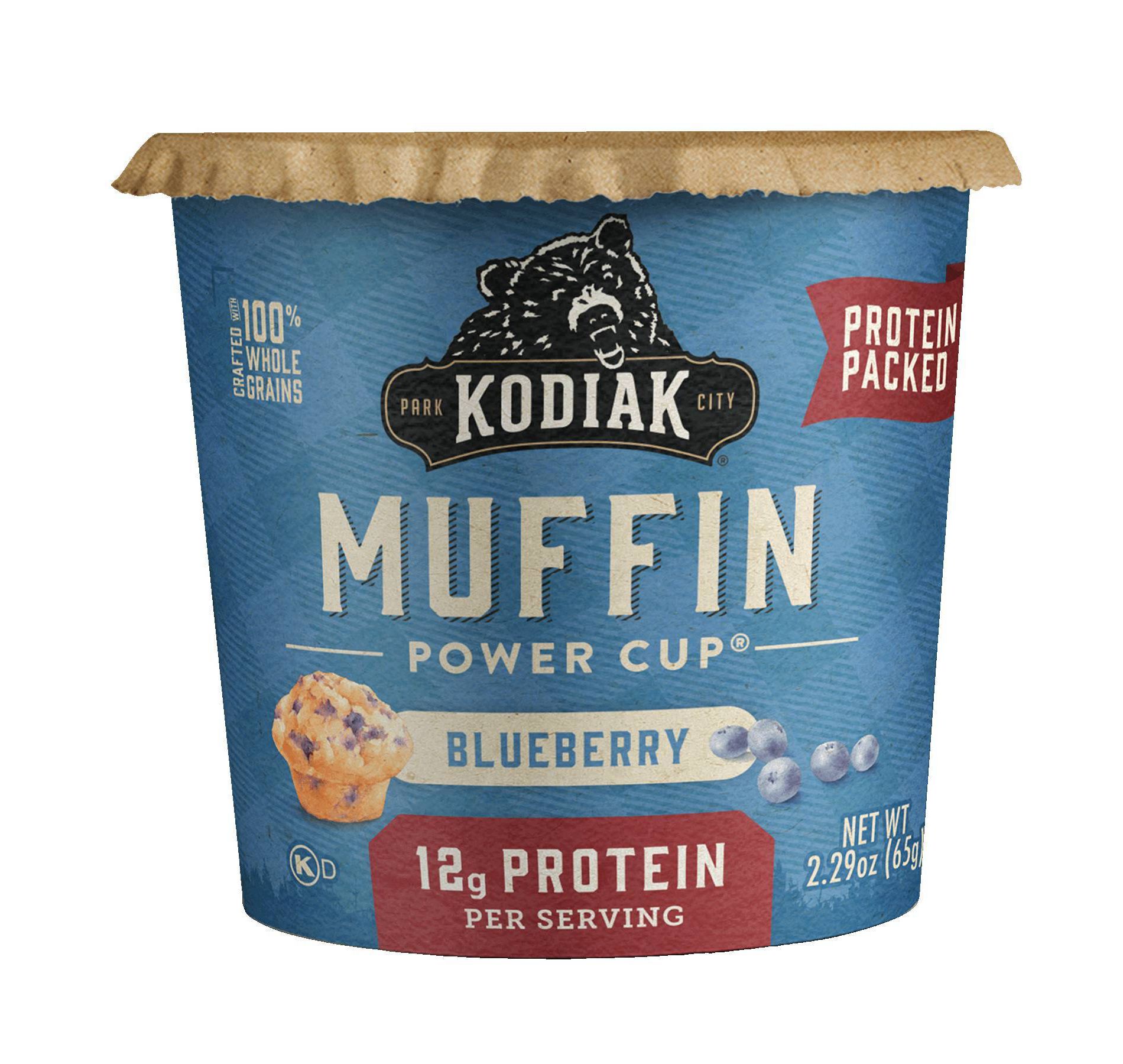 Kodiak Cakes Protein-Packed Single-Serve Muffin Cup Blueberry - 2.29oz