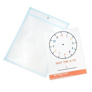 Dry Erase Pocket Blue - Bullseye's Playground™ - 1 of 3