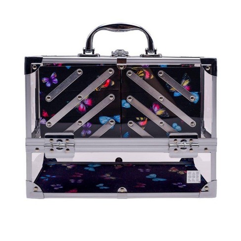 Caboodles Neat Train Case - Social Butterfly Print