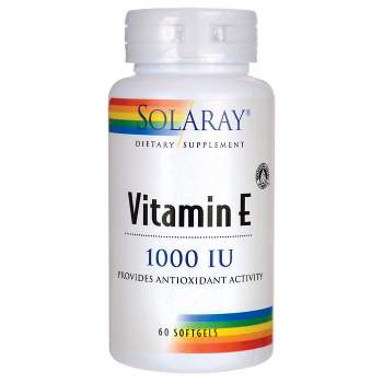 Solaray Vitamin E 1,000 Iu Softgel 60ct