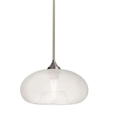 Besa Lighting Bana 1 - Light Pendant in  Satin Nickel