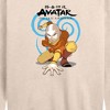 Women's - Avatar: The Last Airbender - Aang Swirl Lightweight French Terry Wide Neck Long Sleeve Shirt - 2 of 4