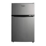 Whirlpool 3.1 cu ft Mini Refrigerator Stainless Steel WH31S1E