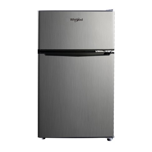 Whirlpool 3 1 Cu Ft Mini Refrigerator Stainless Steel Wh31s1e Target